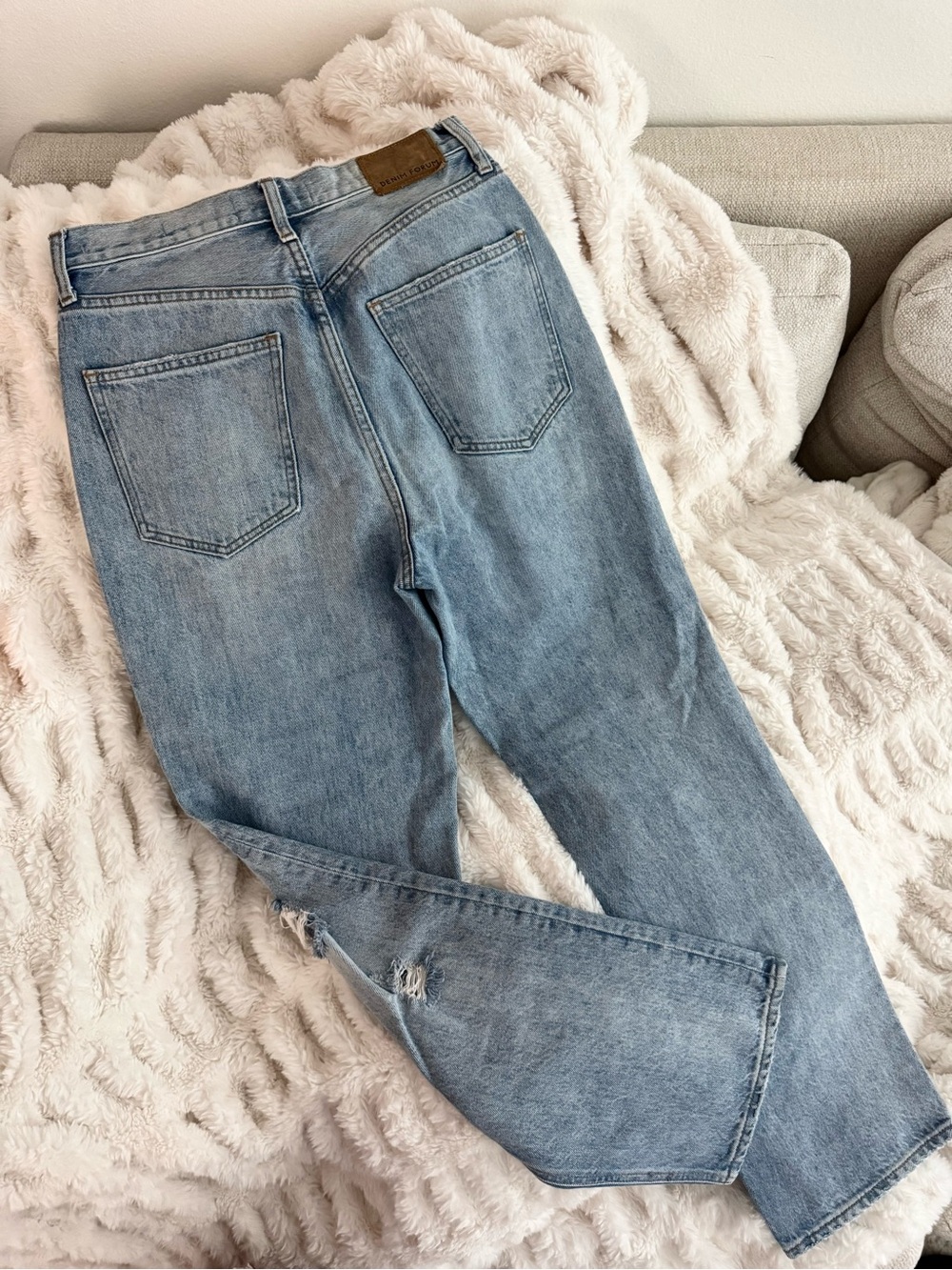 Denim Forum The Joni Hi-Rise Loose Jeans - Picture 2 of 3